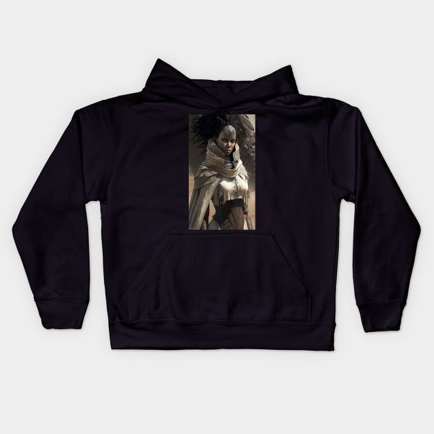 Protector Of The Chasm Kids Hoodie by Century21Mouse